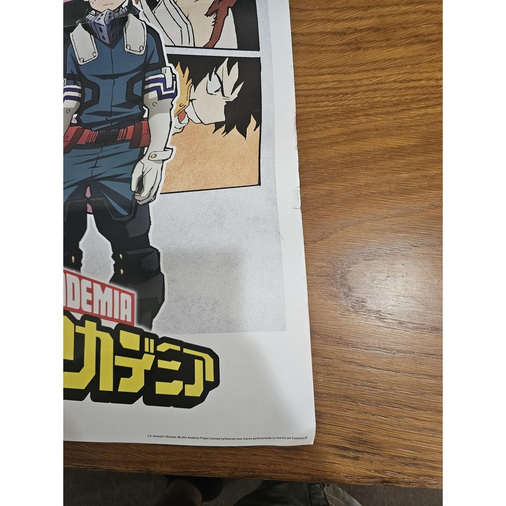 Trends My Hero Academia Anime Poster Izuku Bakugo Todoroki 22x34 Large Wall Art - Picture 2 of 5